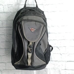 Snap-on Tools 2009 Commemorative Backpack Black Gray Multi-Pocket  Bag s12